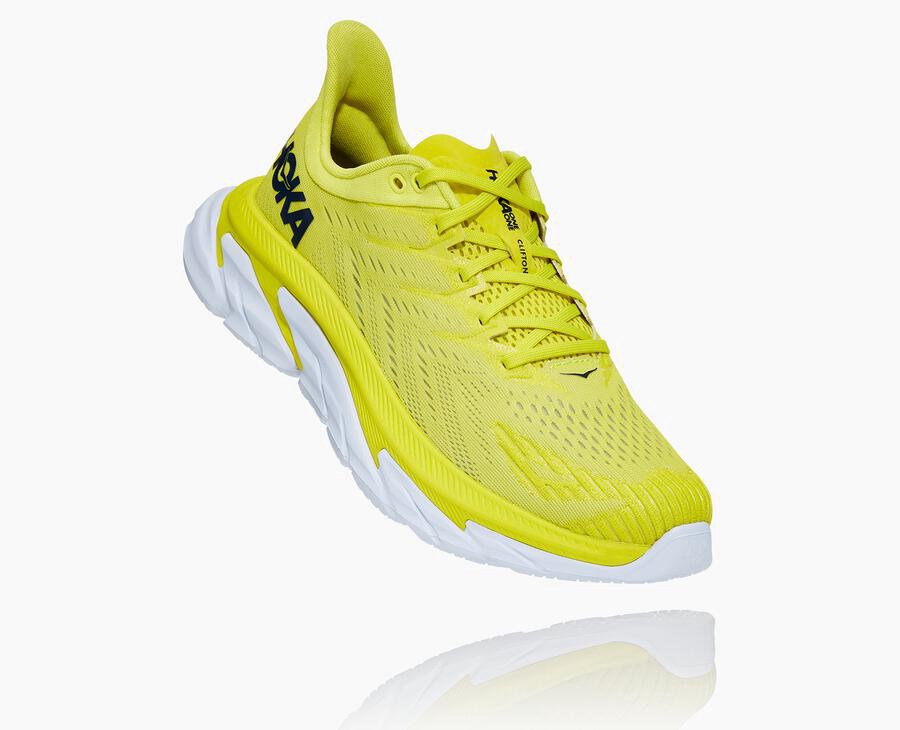 Tenis Hoka One One Masculino Fluorescente - Clifton Edge - 249-CRTEFI